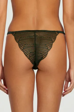 Athena Brazilian Knicker Green