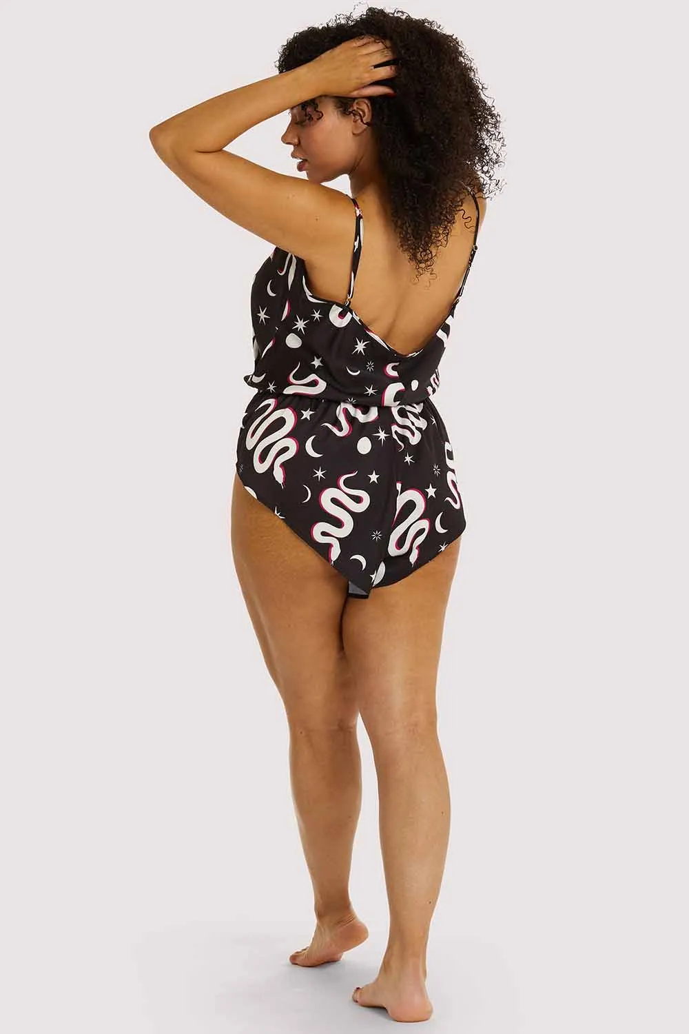 Black Moon Snake Playsuit