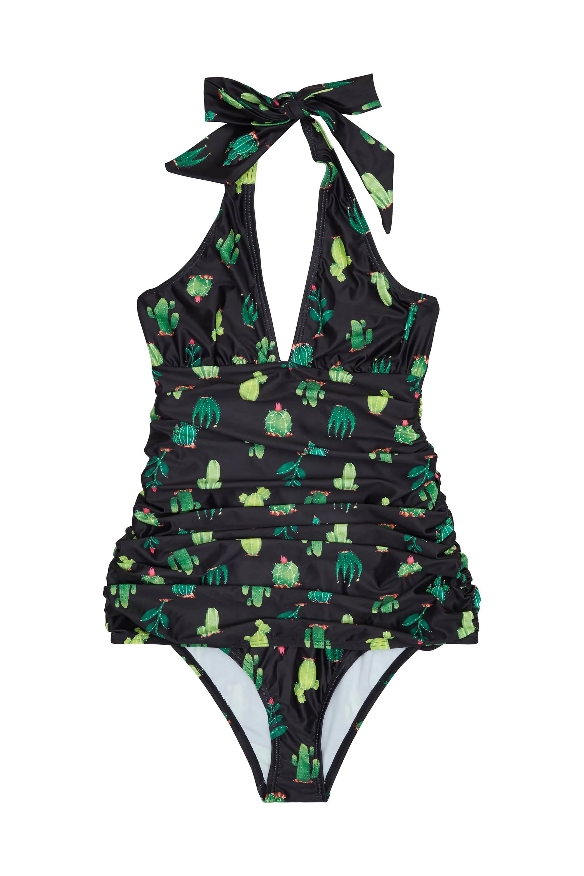 Cactus Skirted Swimsuit