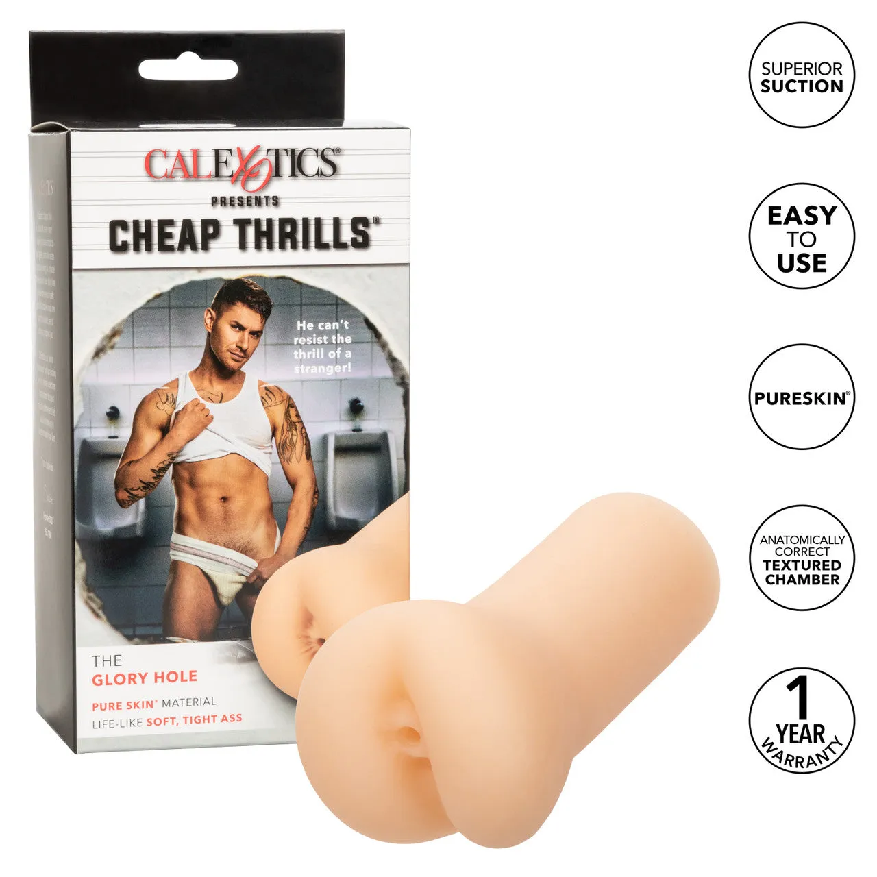 CalExotics Cheap Thrills The Glory Hole Male Masturbator Stroker