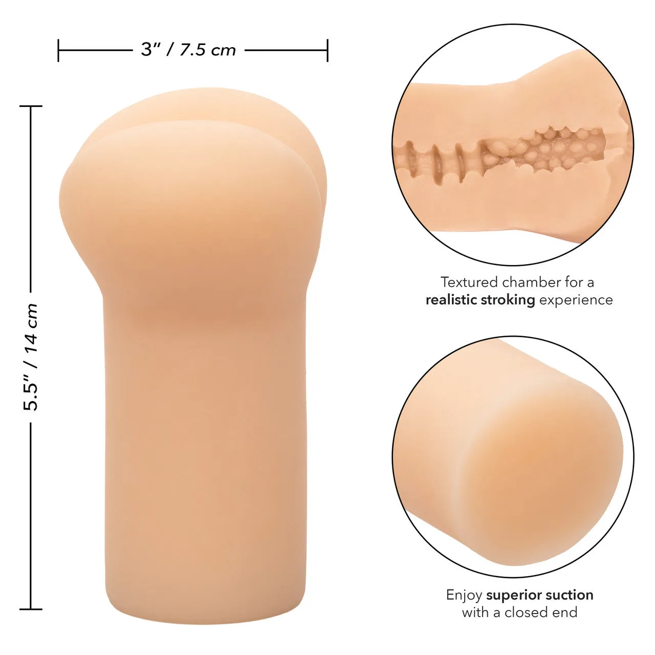CalExotics Cheap Thrills The Glory Hole Male Masturbator Stroker
