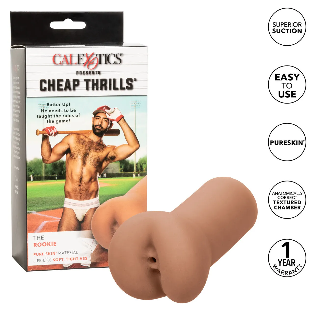CalExotics Cheap Thrills The Rookie Male Masturbator Stroker