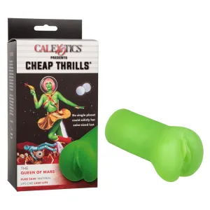 Cheap Thrills The Queen of Mars Pussy Masturbator - Green
