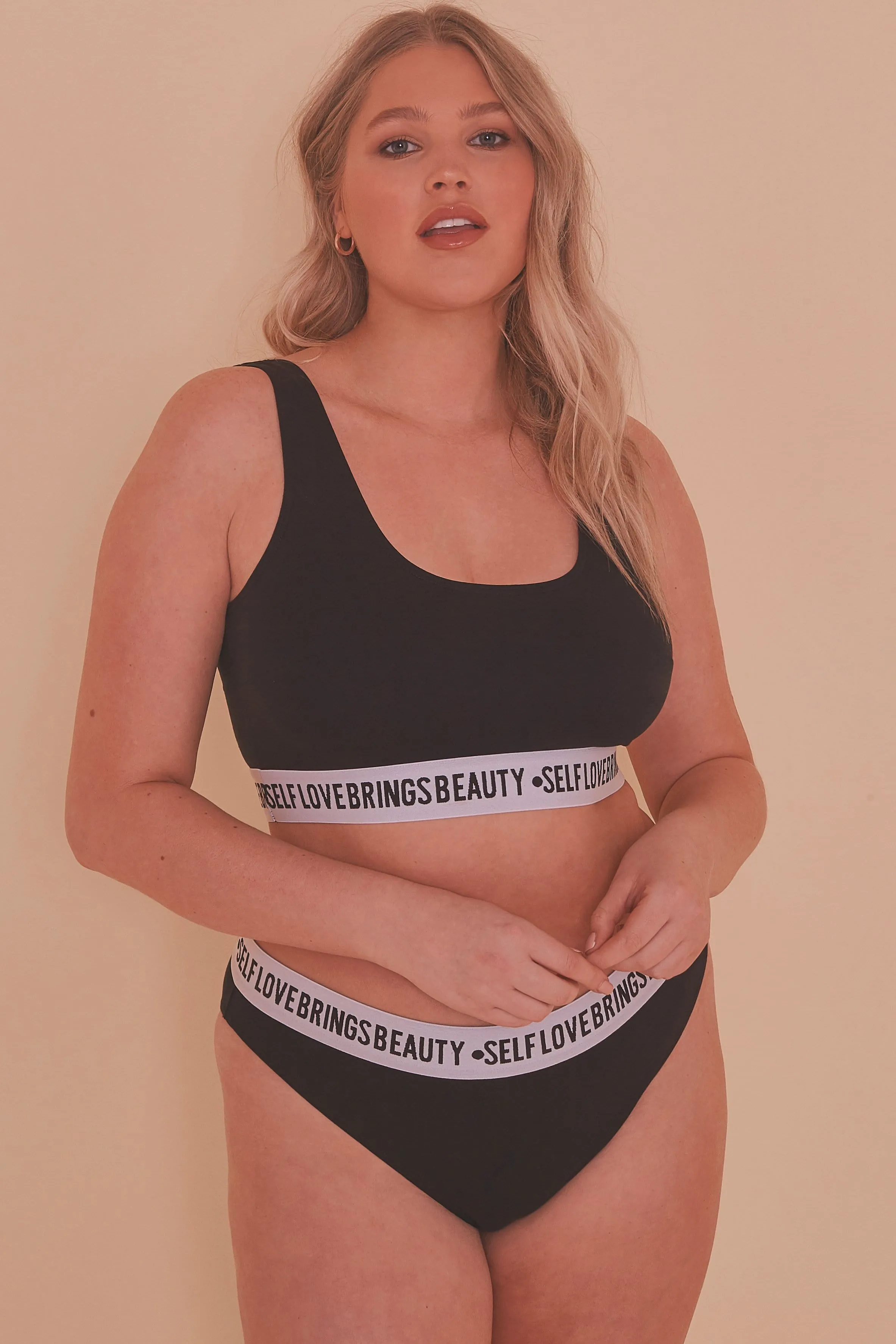 Felicity Hayward Self Love Black Brief Curve
