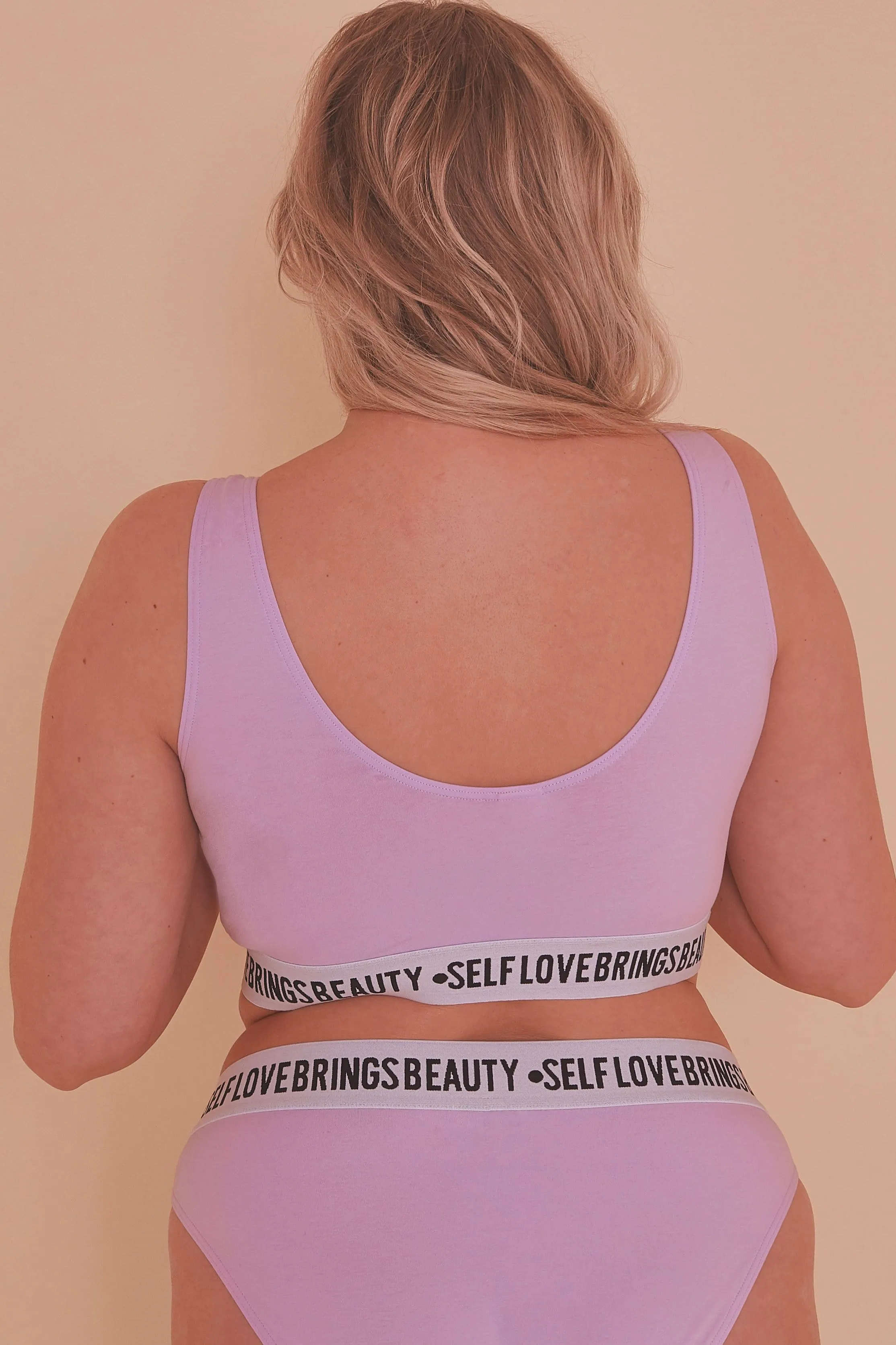 Felicity Hayward Self Love Lilac Crop Top Curve