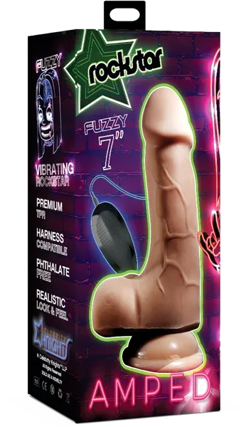 Fuzzy 7 Vibrating (Flesh)