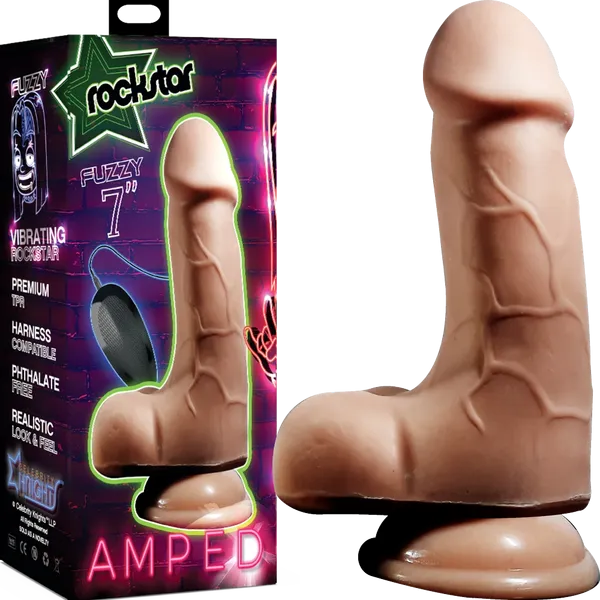 Fuzzy 7 Vibrating (Flesh)