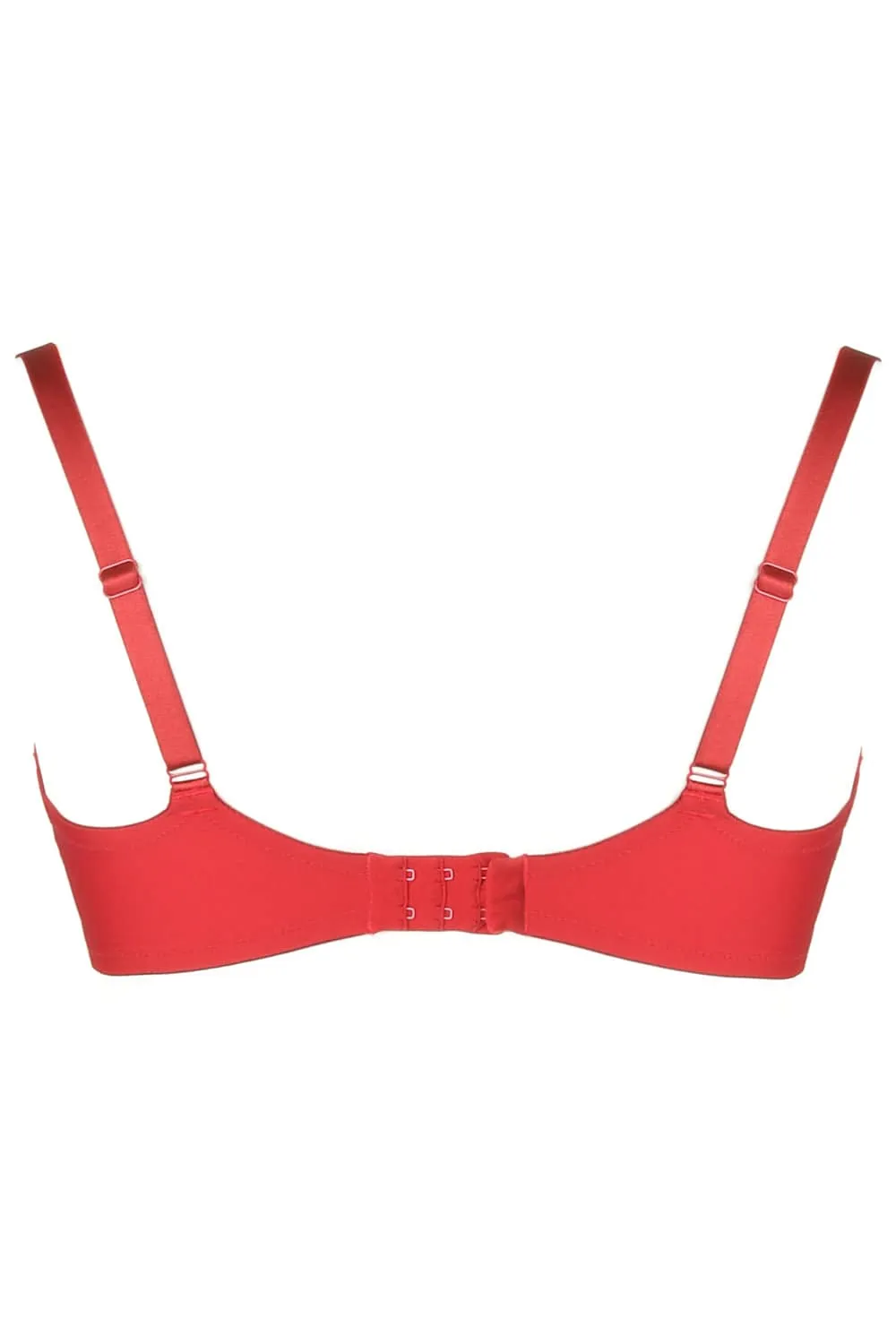 Hey Jude! Underwired Bra in Red