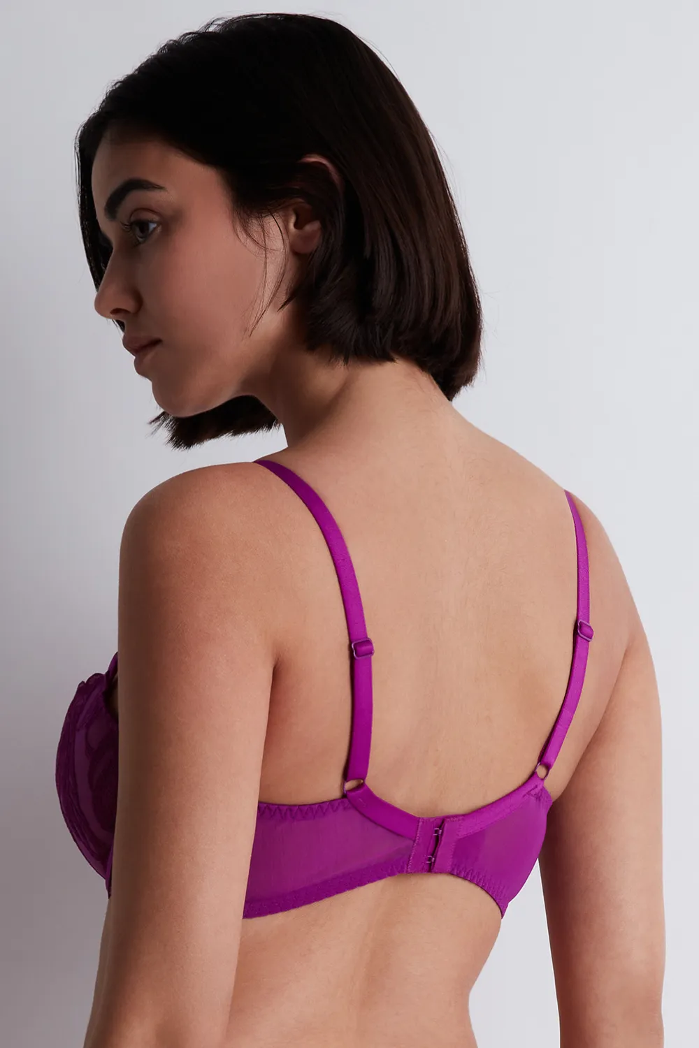 Into The Groove Half Cup Bra Pink