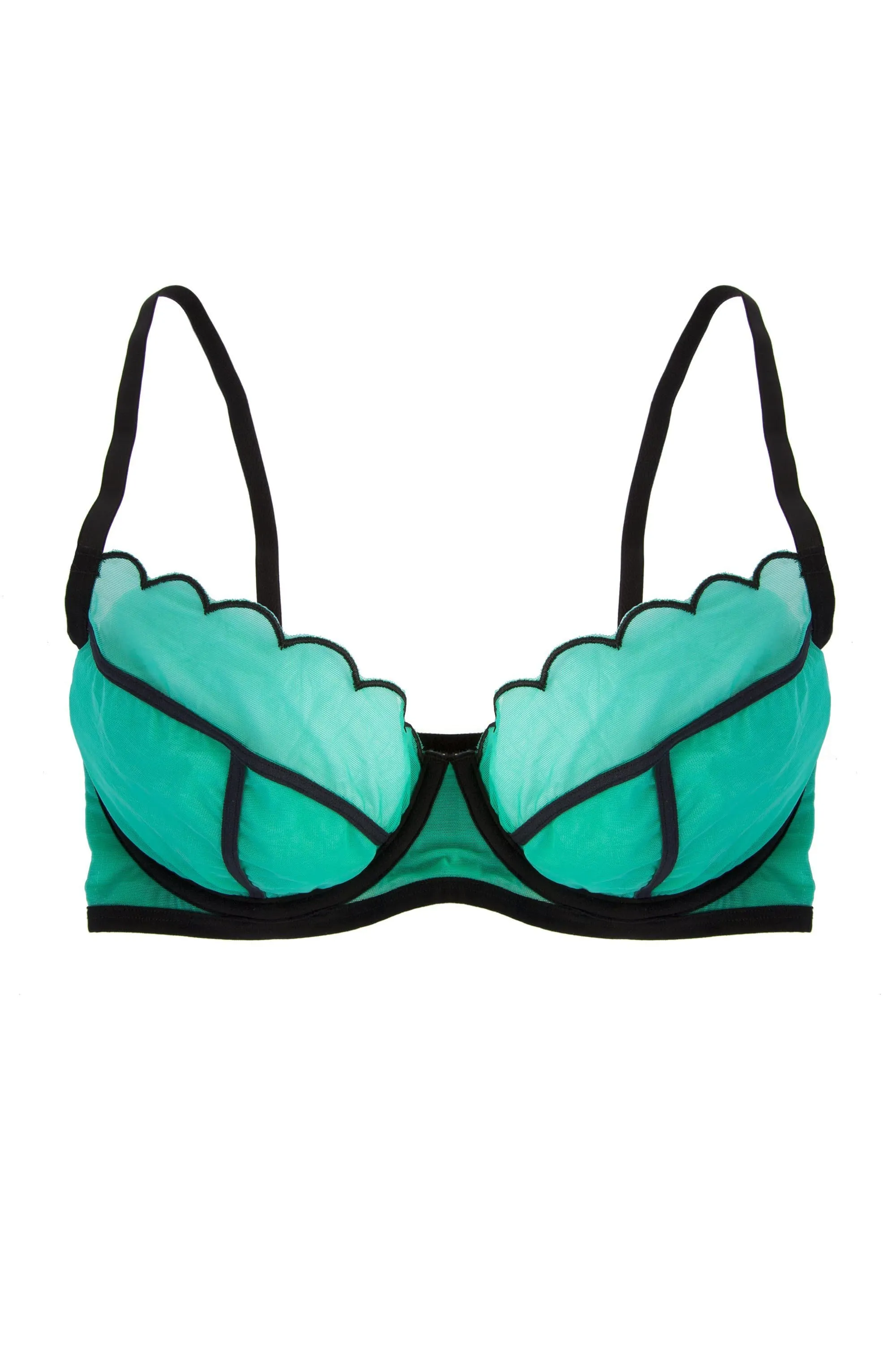 Kendra Emerald Scalloped DD/E-G Bra