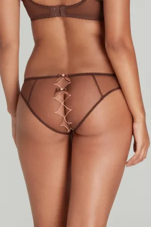 Lorna Ouvert in Chestnut