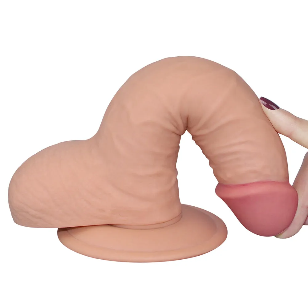 Lovetoy Ultra Soft Dude 7.5 Realistic Dildo Suction Cup Dong