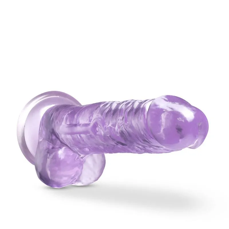 Naturally Yours 7 Crystaline Dildo Amethyst
