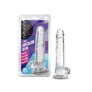 Naturally Yours 7 Crystaline Dildo Diamond
