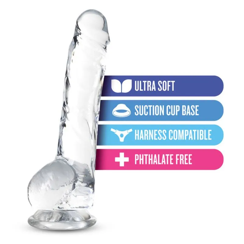 Naturally Yours 8 Crystaline Dildo Diamond