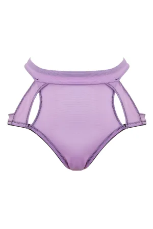 Peek & Beau Faye Lilac Peek High Waist Brief Curve