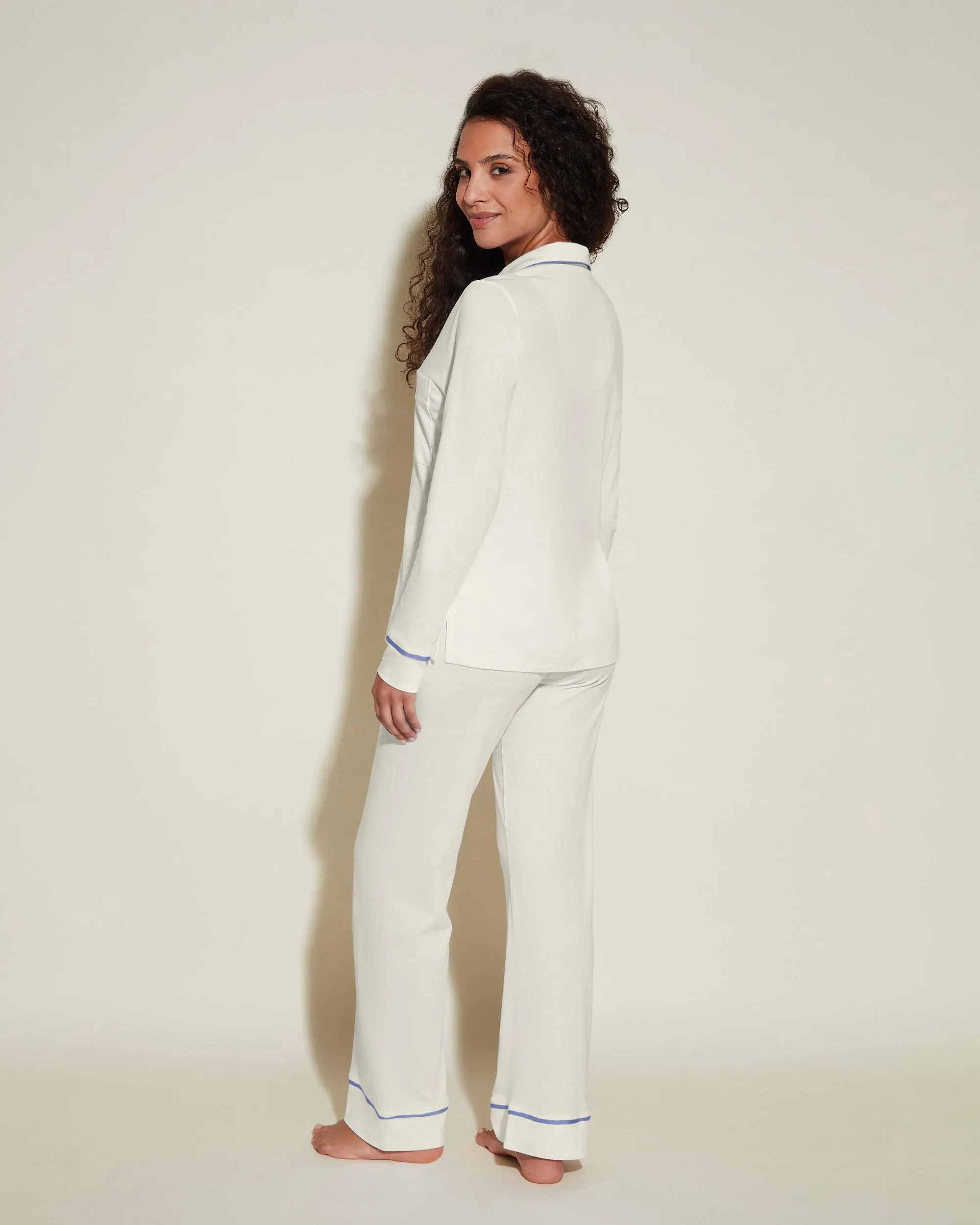Petite Long Sleeve Top & Pant Pajama Set
