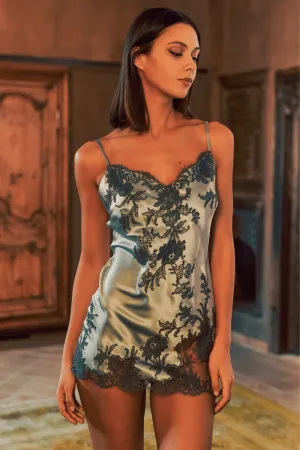 Phenix Silk Mini Nightie Mist