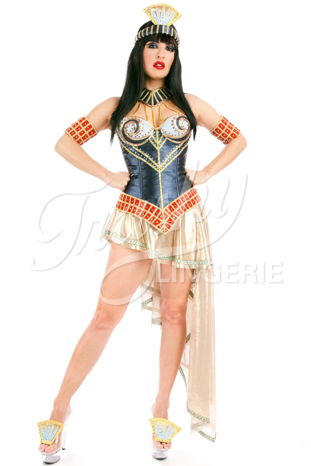 Queen of de Nile Asymmetrical Skirt