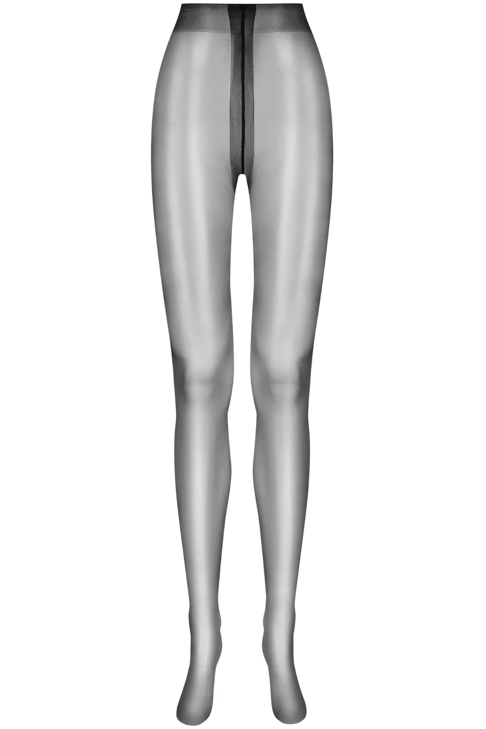 Satin Tights Black 10 Denier