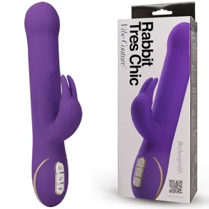 Seven Creations TRES CHIC 9 JUMPING BEADS G Spot Rabbit Vibrator USB