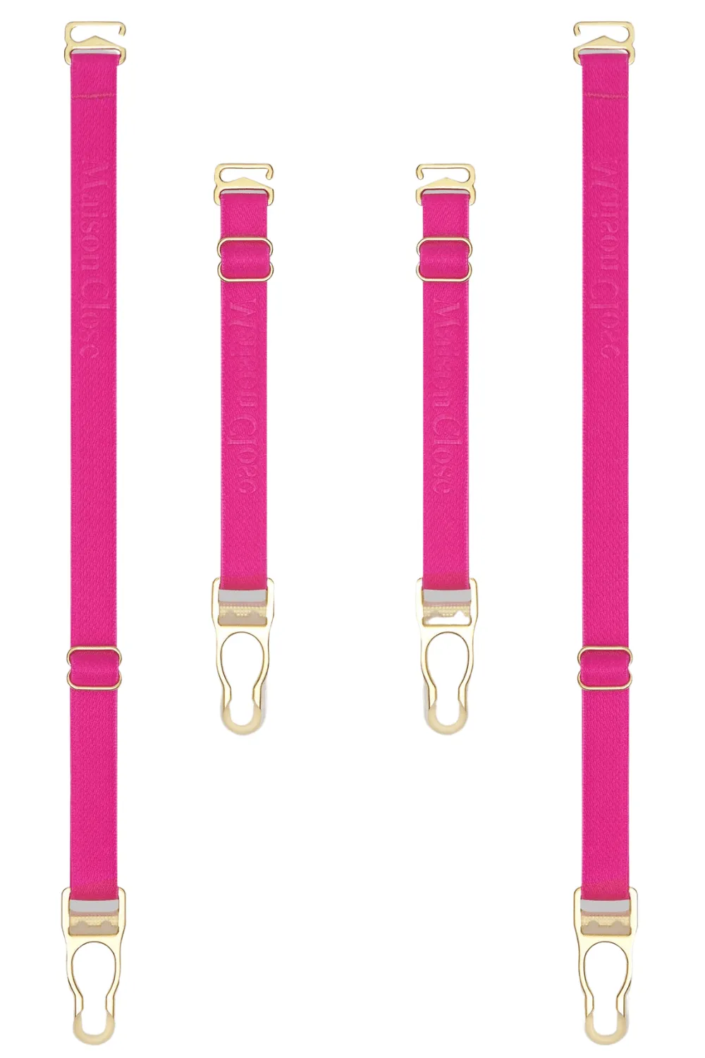 Signature Suspender Straps Pink