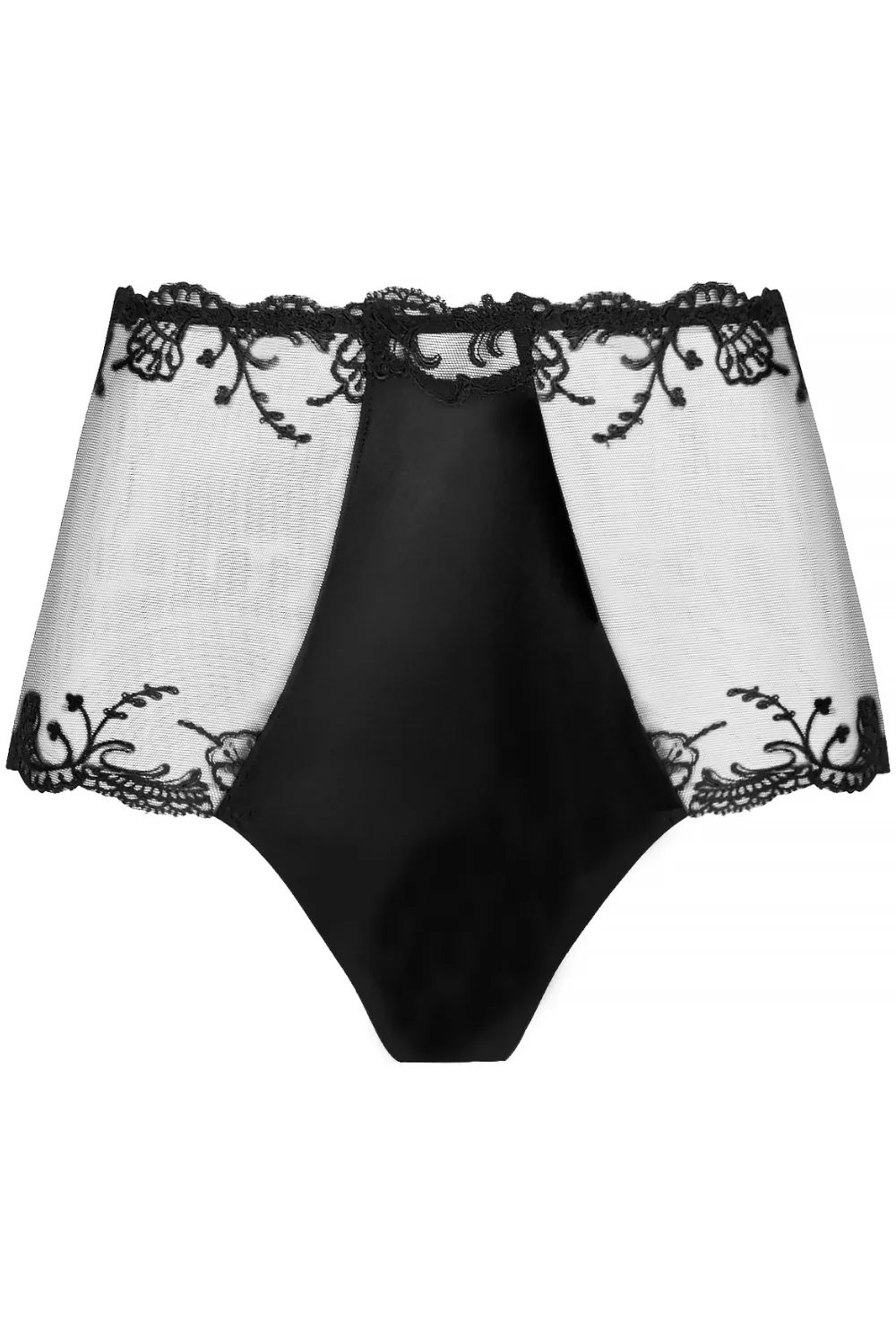 Splendeur Soie High Waist Shorty Black