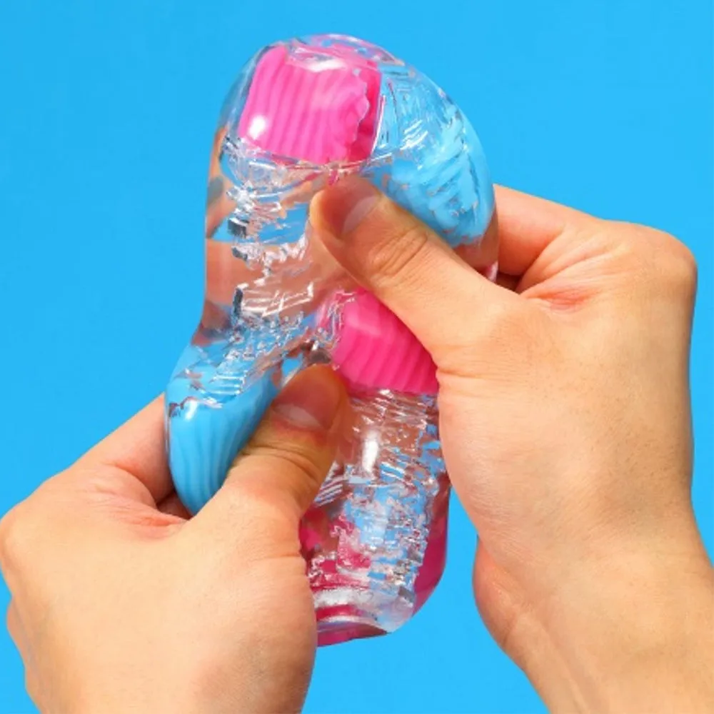 Tenga Bobble Crazy Cubes 3D Male Masturbator Pocket Pussy