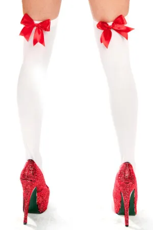Thigh Highs with Bows